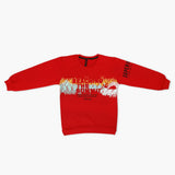 Boys Sweat Shirt - Red, Boys Hoodies & Sweat Shirts, Chase Value, Chase Value