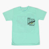 Boys Half Sleeves T-Shirt - Cyan, Boys T-Shirts, Chase Value, Chase Value