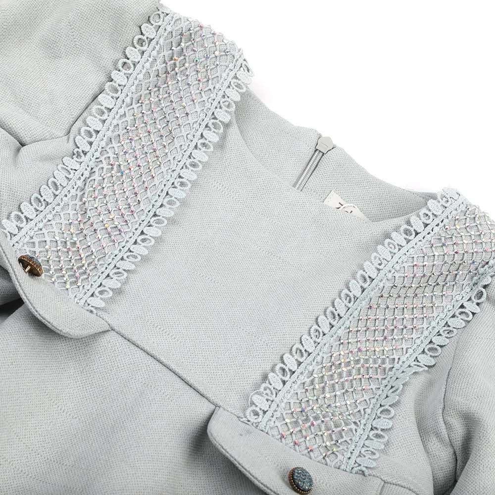Girls Frock - Light Grey, Girls Frocks, Chase Value, Chase Value