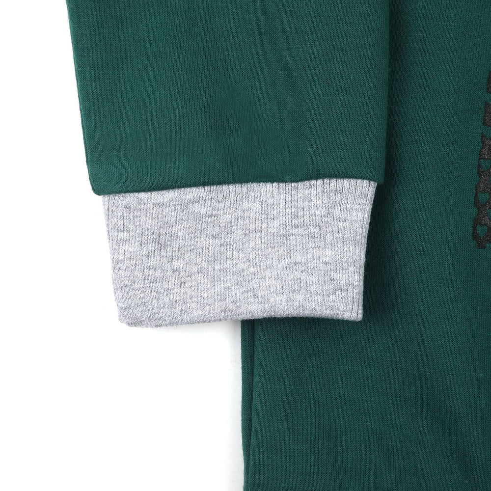 Girls Full Sleeves Sweat Shirt - Green, Girls Hoodies & Sweat Shirts, Chase Value, Chase Value