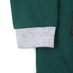 Girls Full Sleeves Sweat Shirt - Green