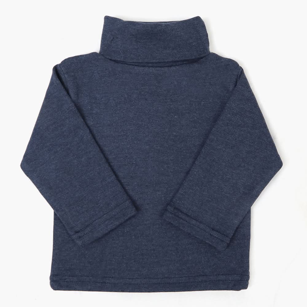 Newborn HighNeck - Blue, Newborn Boys Winterwear, Chase Value, Chase Value