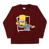Boys Full Sleeves T-Shirt - Maroon, Boys T-Shirts, Chase Value, Chase Value