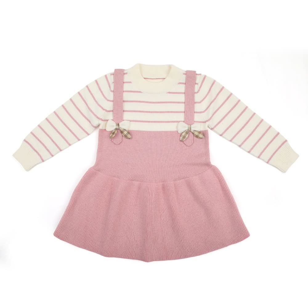 Girls Full Sleeves Sweater - Tea Pink, Girls Sweaters, Chase Value, Chase Value