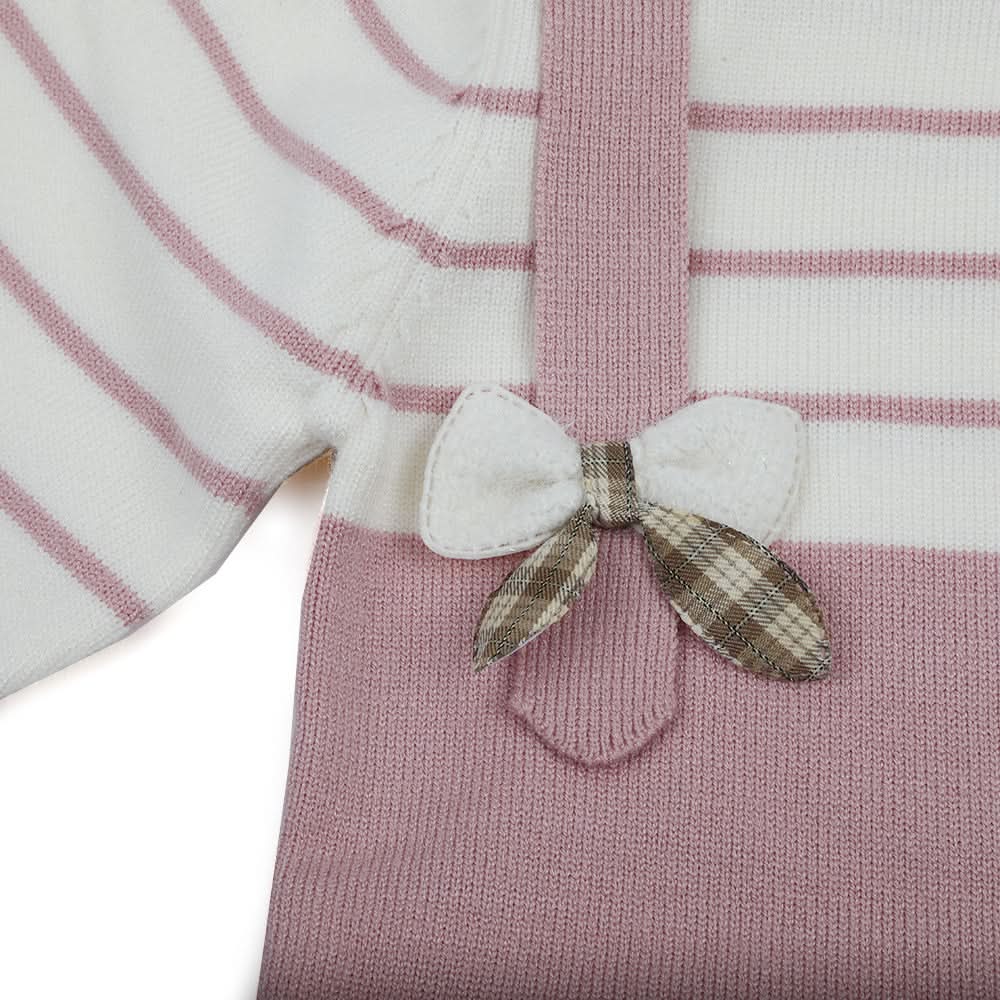 Girls Full Sleeves Sweater - Tea Pink, Girls Sweaters, Chase Value, Chase Value