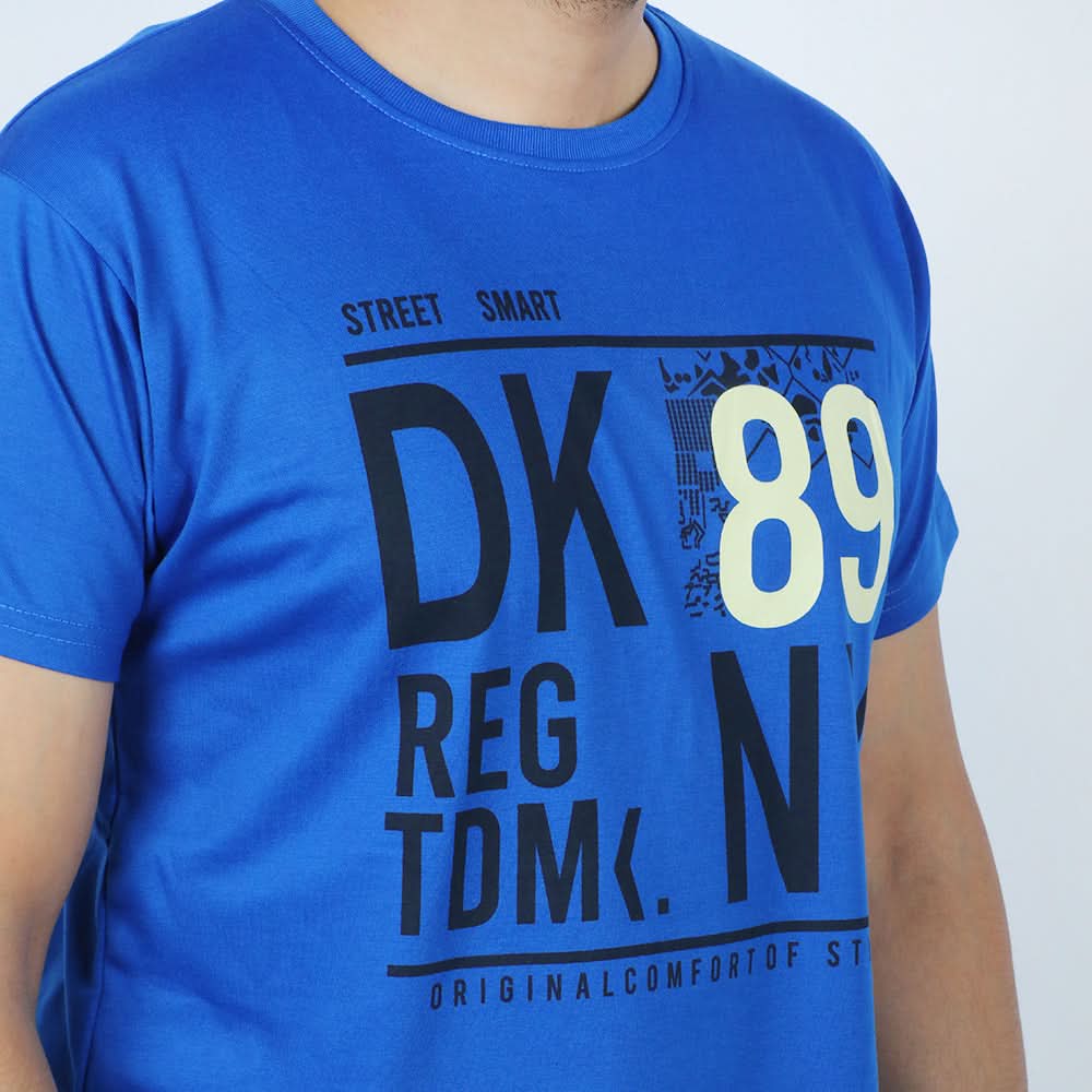 Men's Half Sleeves T-Shirt - Royal Blue, Men's T-Shirts & Polos, Chase Value, Chase Value