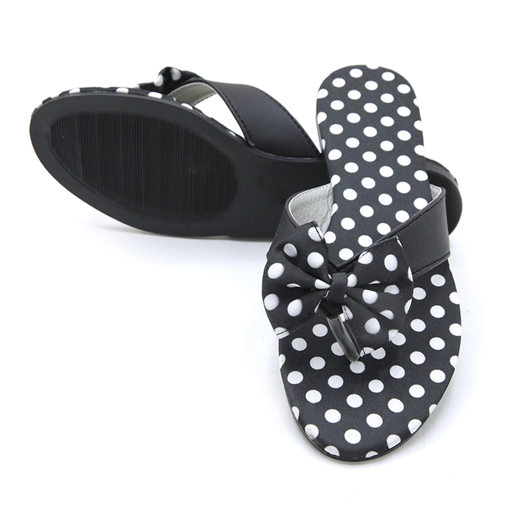 Women's Open-Toe Slipper - Black, Women Slippers, Chase Value, Chase Value