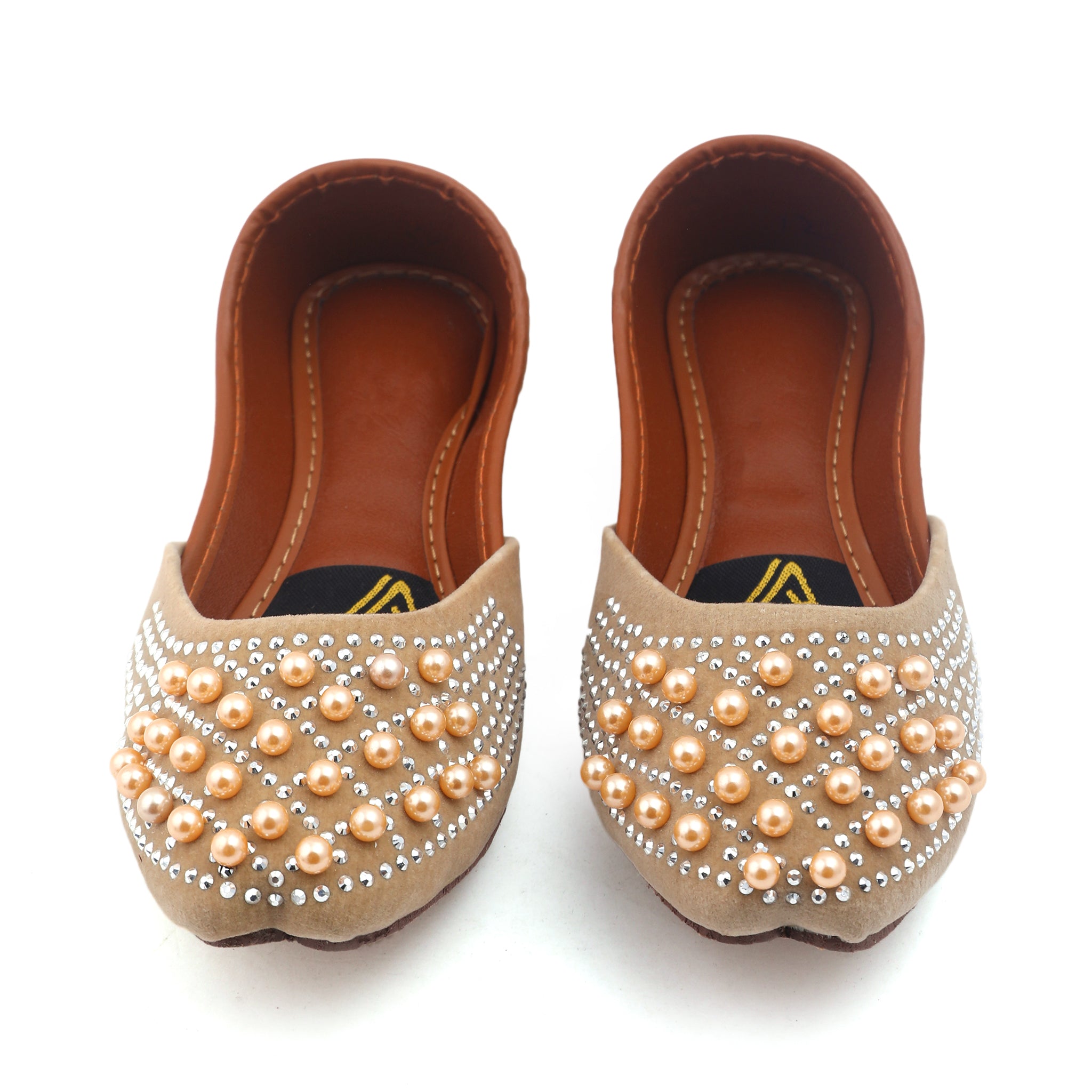 Valuable Girls Khussa - Cream, Girls Khussa, Chase Value, Chase Value