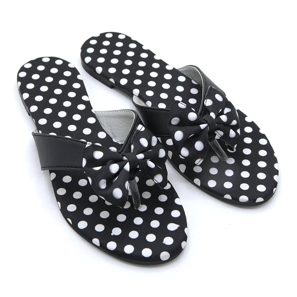 Women's Open-Toe Slipper - Black, Women Slippers, Chase Value, Chase Value