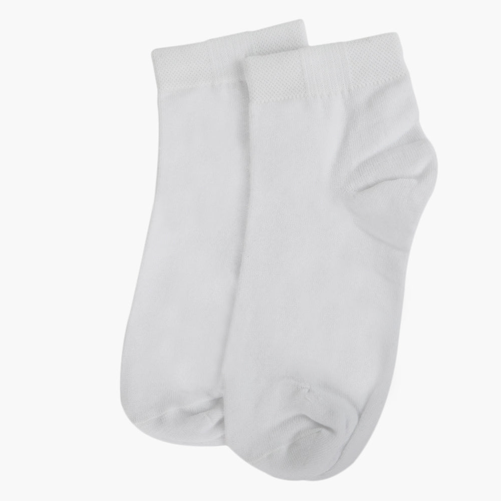 Women's Ankle Socks - White, Women Socks Stocking & Gloves, Chase Value, Chase Value
