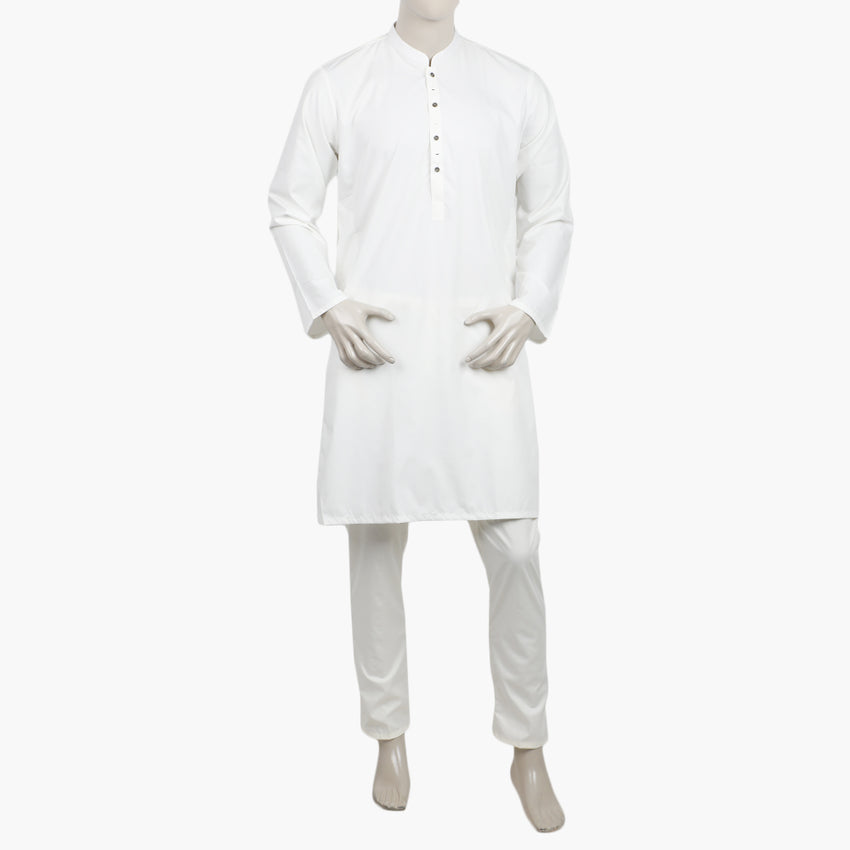 Eminent Men's Kurta Pajama Suit - Beige