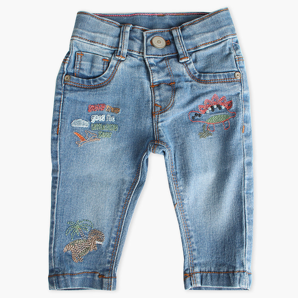 Newborn Boys Denim Pant - Light Blue, Newborn Boys Shorts & Pants, Chase Value, Chase Value