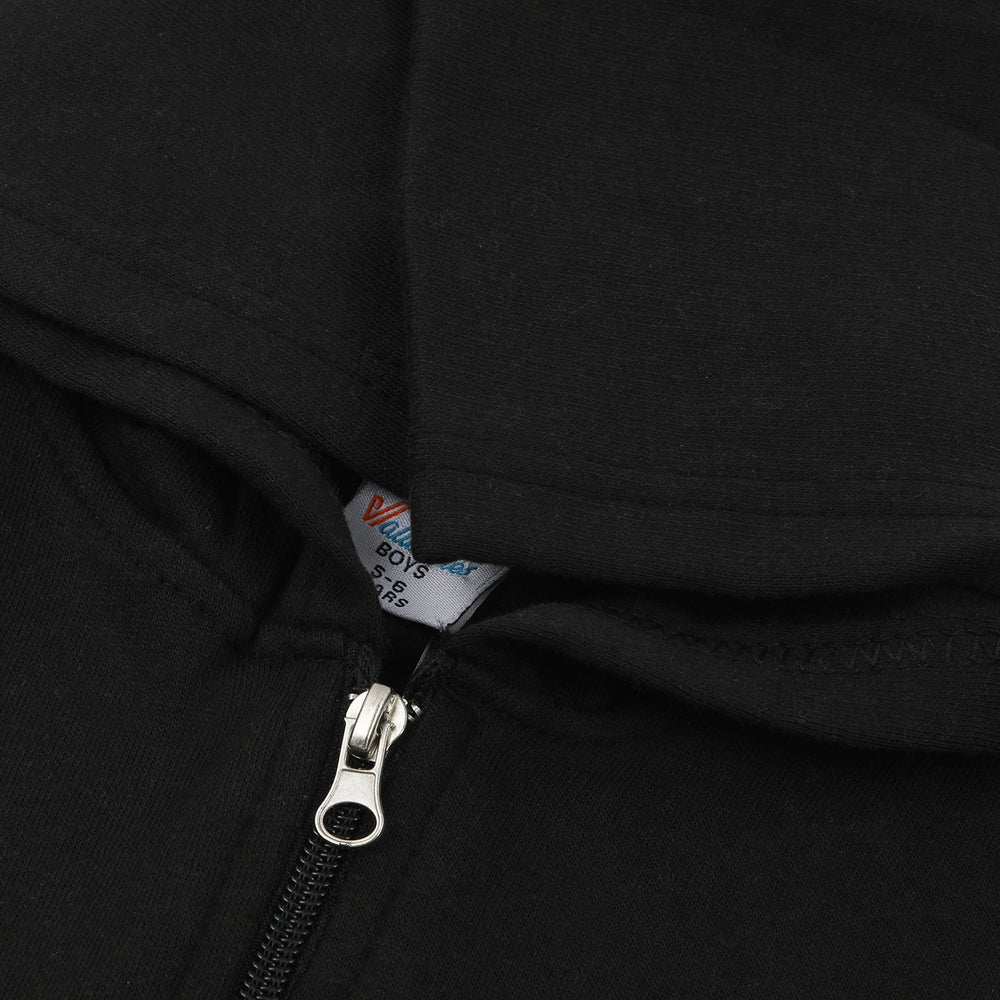 Boys Full Sleeves Hoodie - Black, Boys Hoodies & Sweat Shirts, Chase Value, Chase Value