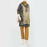 Women's Printed Shalwar Suit - Brown, Women Shalwar Suits, Chase Value, Chase Value