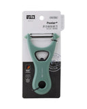 Vegetable and Fruit Peeler - Steel Green, Knives & Cutting Board, Chase Value, Chase Value