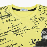 Boys Half Sleeves T-Shirt - Yellow, Boys T-Shirts, Chase Value, Chase Value