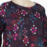 Women's Stitched Kurti - Indigo, Women Ready Kurtis, Chase Value, Chase Value
