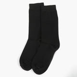 Women's Plain Socks - Black, Women Socks Stocking & Gloves, Chase Value, Chase Value