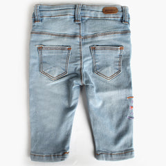 Newborn Girls Pant Denim - Light Blue, Newborn Girls Shorts Skirts & Pants, Chase Value, Chase Value