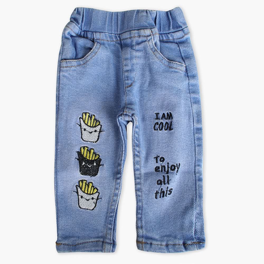 Newborn Boys Denim Pant - Light Blue, Newborn Boys Shorts & Pants, Chase Value, Chase Value