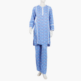 Girls Teens Printed Shalwar Suit - Blue, Women Shalwar Suits, Chase Value, Chase Value