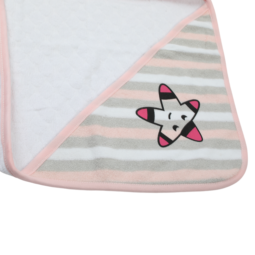 Valuable Bath Towel & 6 pc Roll Face towel - Pink, Wrapping Sheets, Chase Value, Chase Value