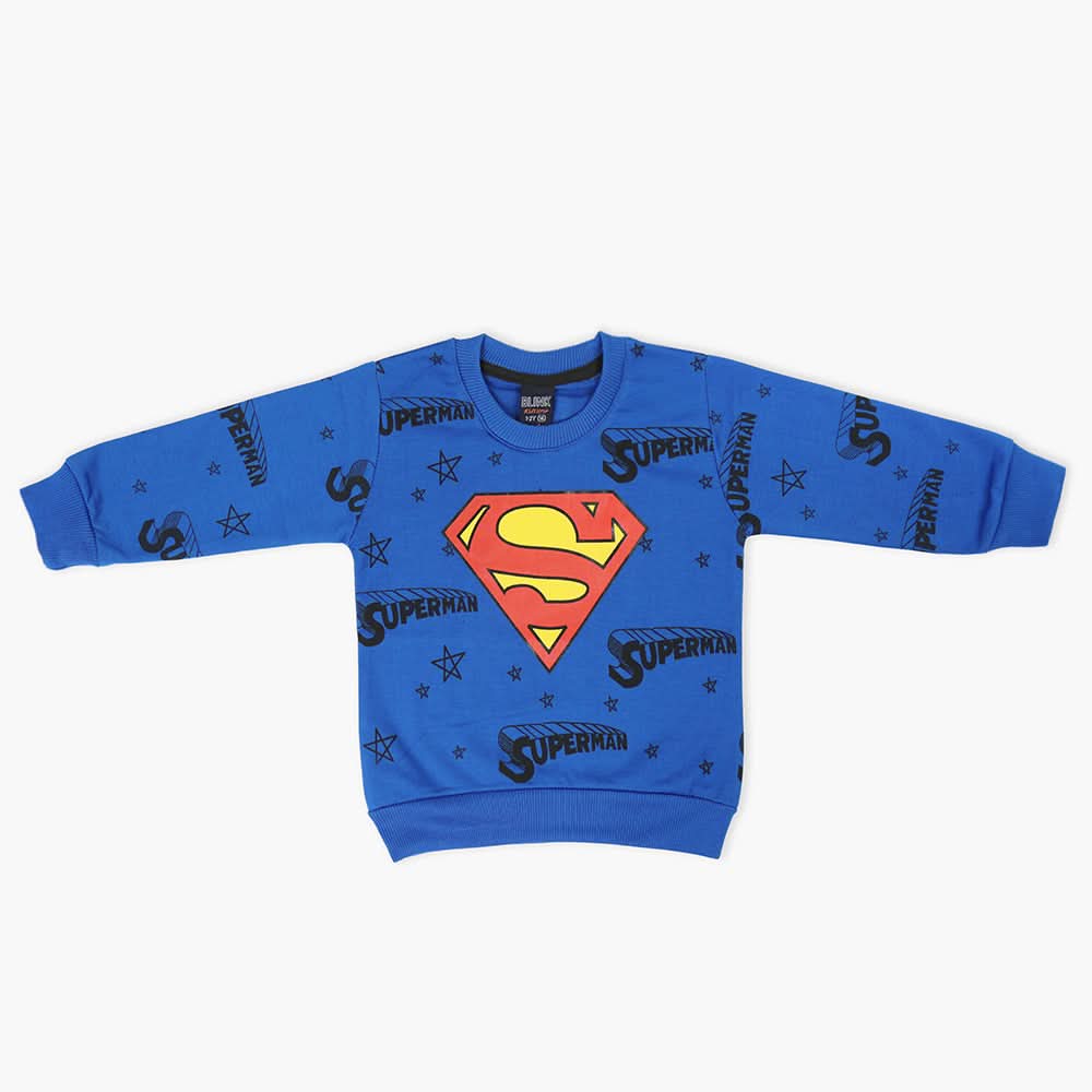 Boys Sweat Shirt - Royal Blue, Boys Hoodies & Sweat Shirts, Chase Value, Chase Value