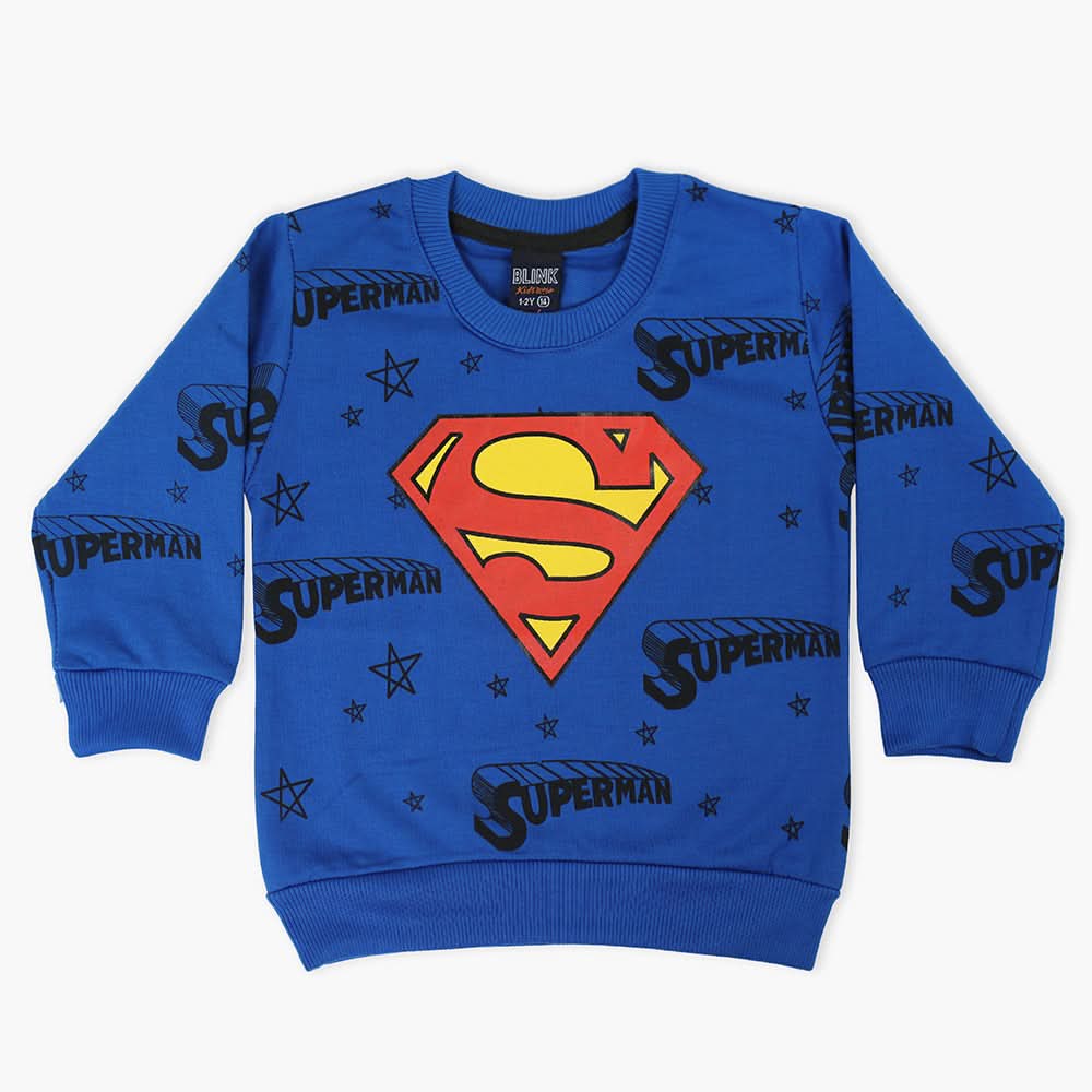Boys Sweat Shirt - Royal Blue, Boys Hoodies & Sweat Shirts, Chase Value, Chase Value