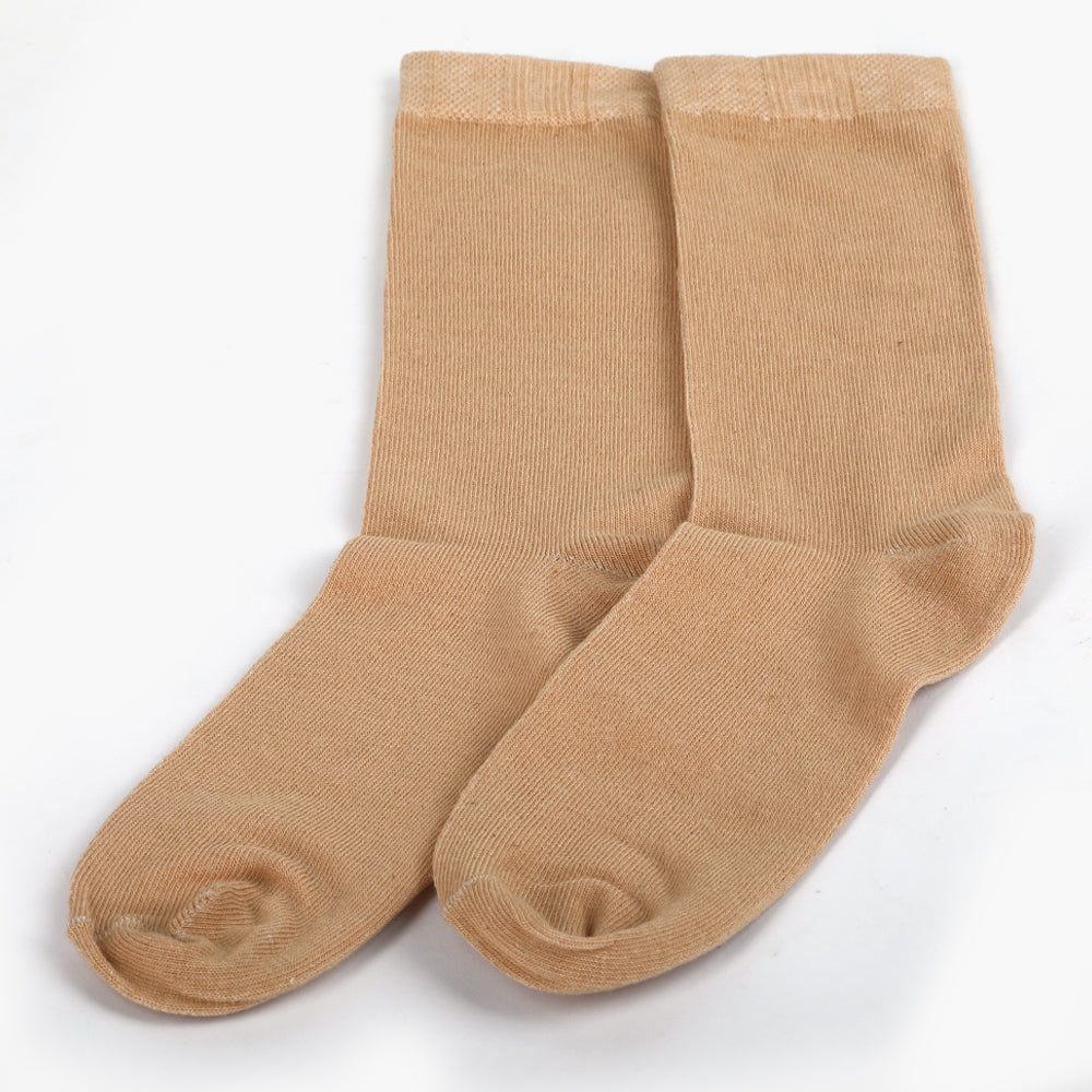 Women's Plain Socks - Skin, Women Socks Stocking & Gloves, Chase Value, Chase Value