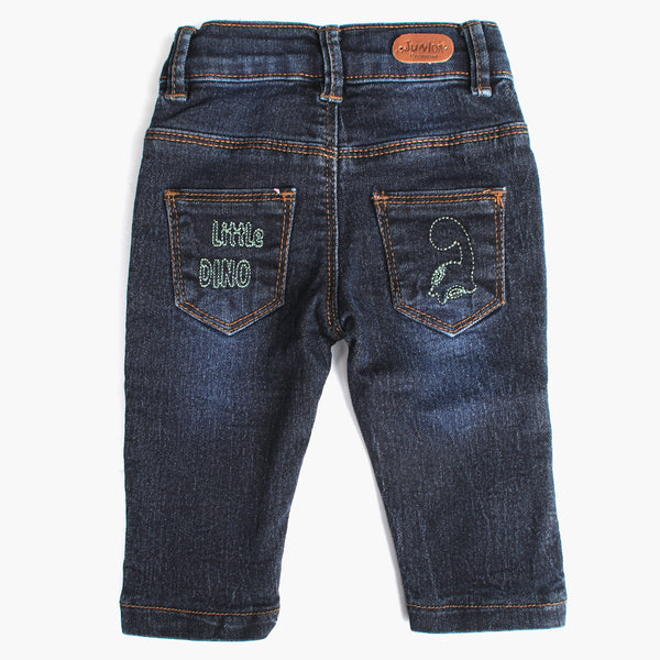 Newborn Boys Denim Pant - Dark Blue, Newborn Boys Shorts & Pants, Chase Value, Chase Value