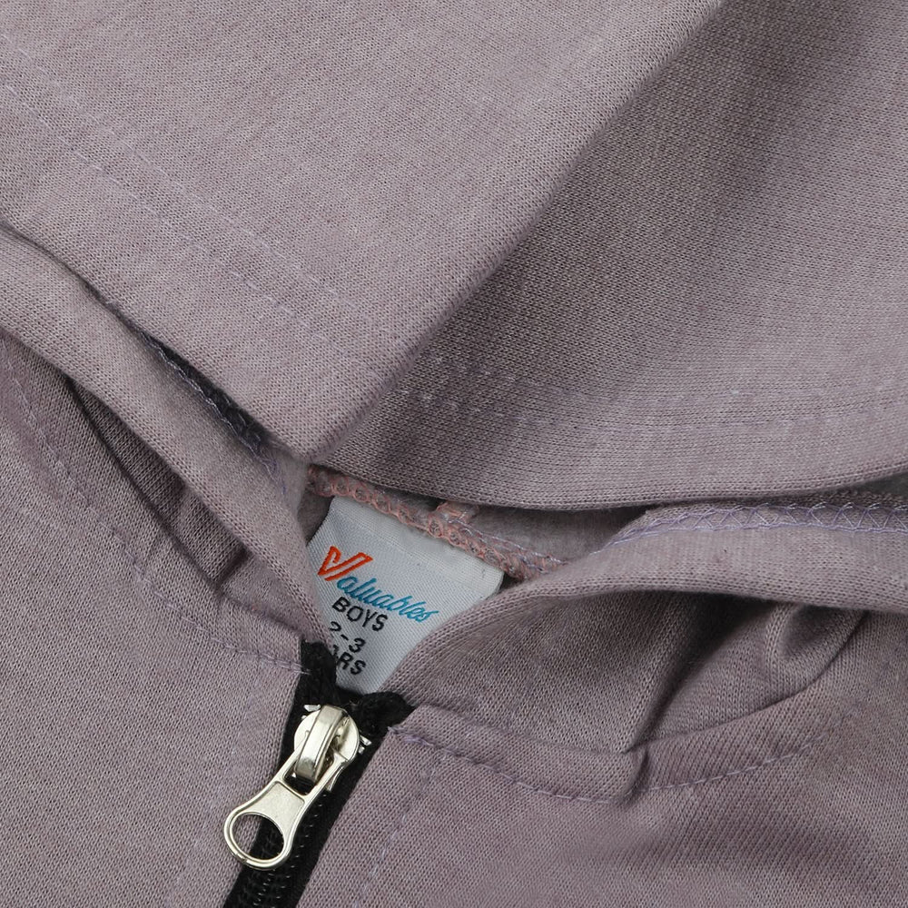 Boys Full Sleeves Hoodie - Light Purple, Boys Hoodies & Sweat Shirts, Chase Value, Chase Value