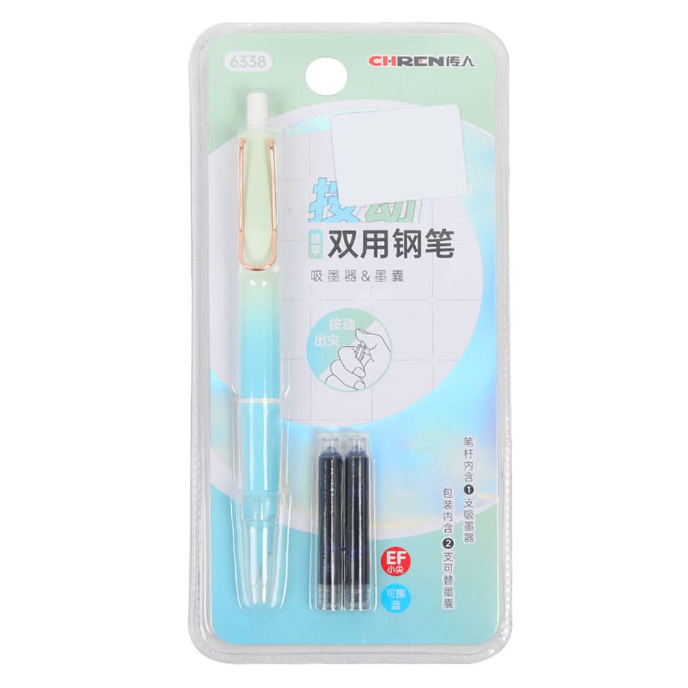 Fountain Pen - Light Green, Pencil Boxes & Stationery Sets, Chase Value, Chase Value