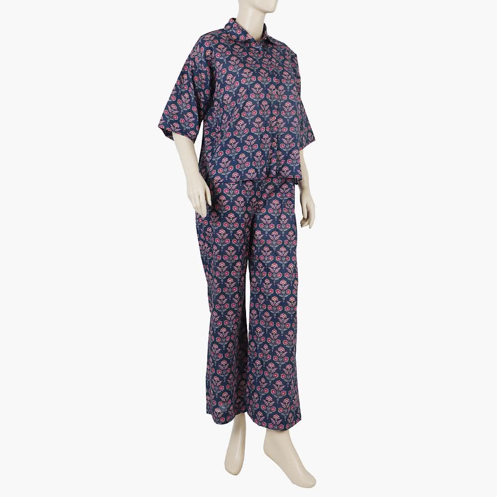 Teens Printed Shalwar Suit - Navy Blue, Girls Shalwar Kameez, Chase Value, Chase Value