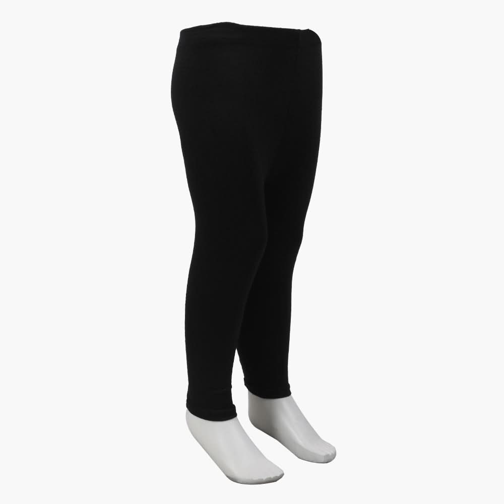 Girls Plain Tights - Black, Girls Tights Leggings & Pajama, Chase Value, Chase Value
