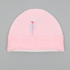 Newborn Velvet Caps - Light Pink