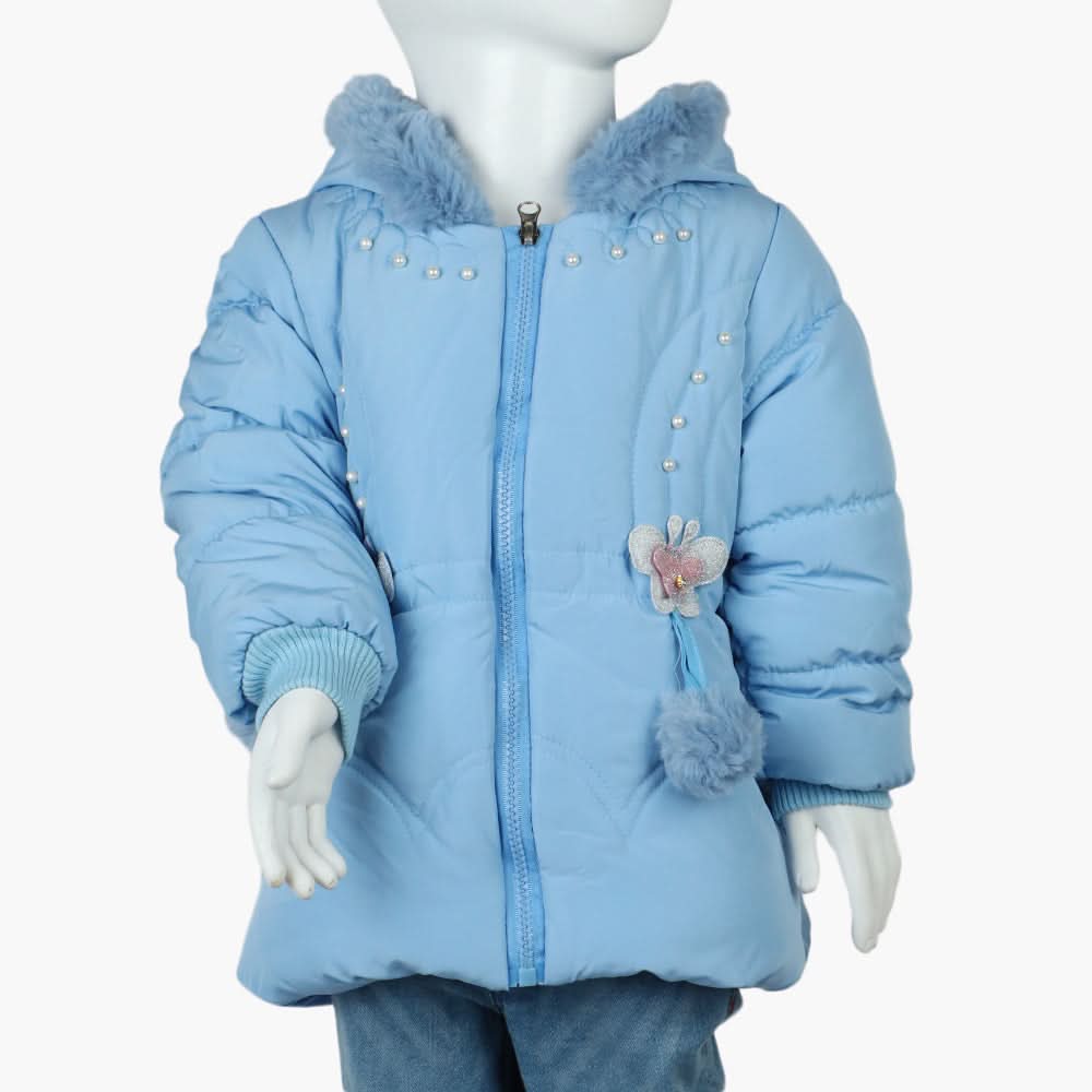 Girls Jacket - Sky Blue, Girls Jackets, Chase Value, Chase Value