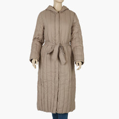 Women's Long Jacket - Khaki, Women Jackets, Chase Value, Chase Value