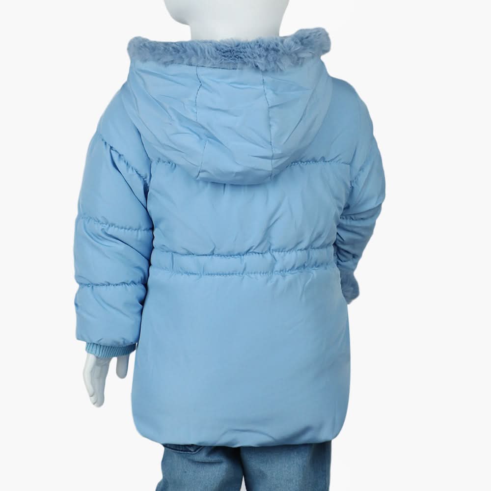 Girls Jacket - Sky Blue, Girls Jackets, Chase Value, Chase Value