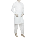 Men's Fancy Shalwar Suit - White, Men's Shalwar Kameez, Chase Value, Chase Value