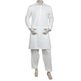 Men's Fancy Shalwar Suit - White, Men's Shalwar Kameez, Chase Value, Chase Value