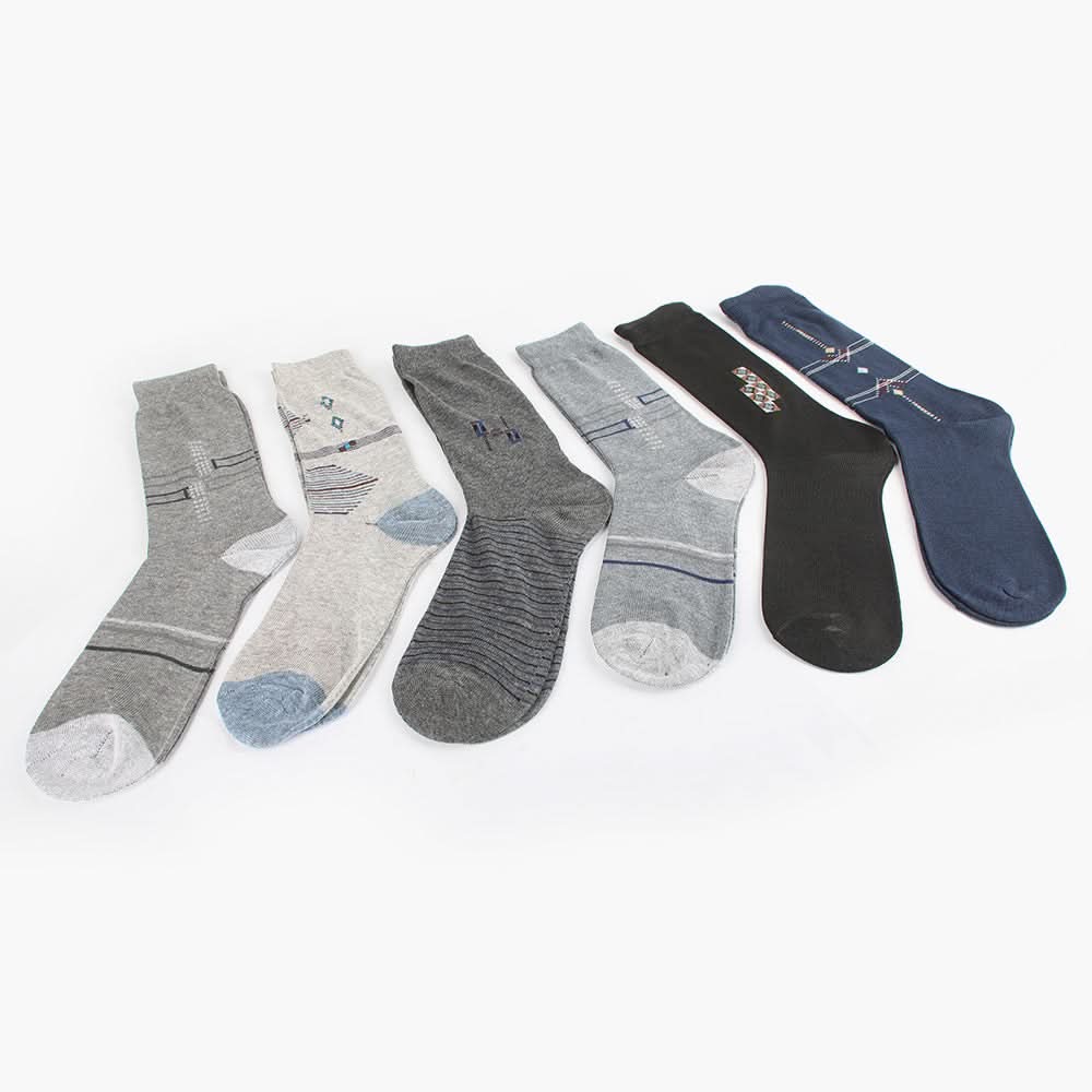 Men's Full Socks Pack Of 6, Men's Socks, Chase Value, Chase Value