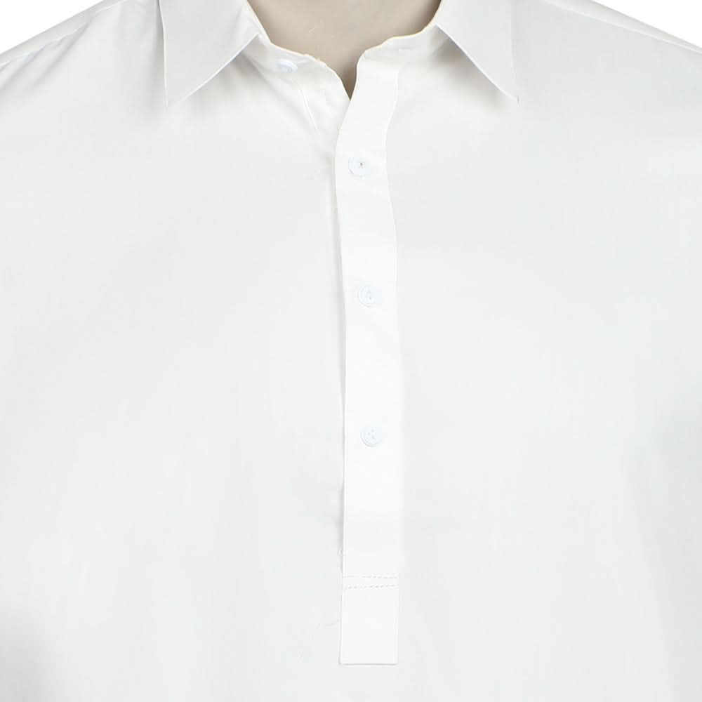 Men's Fancy Shalwar Suit - White, Men's Shalwar Kameez, Chase Value, Chase Value