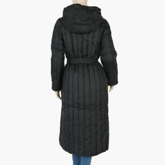 Women's Long Jacket - Black, Women Jackets, Chase Value, Chase Value