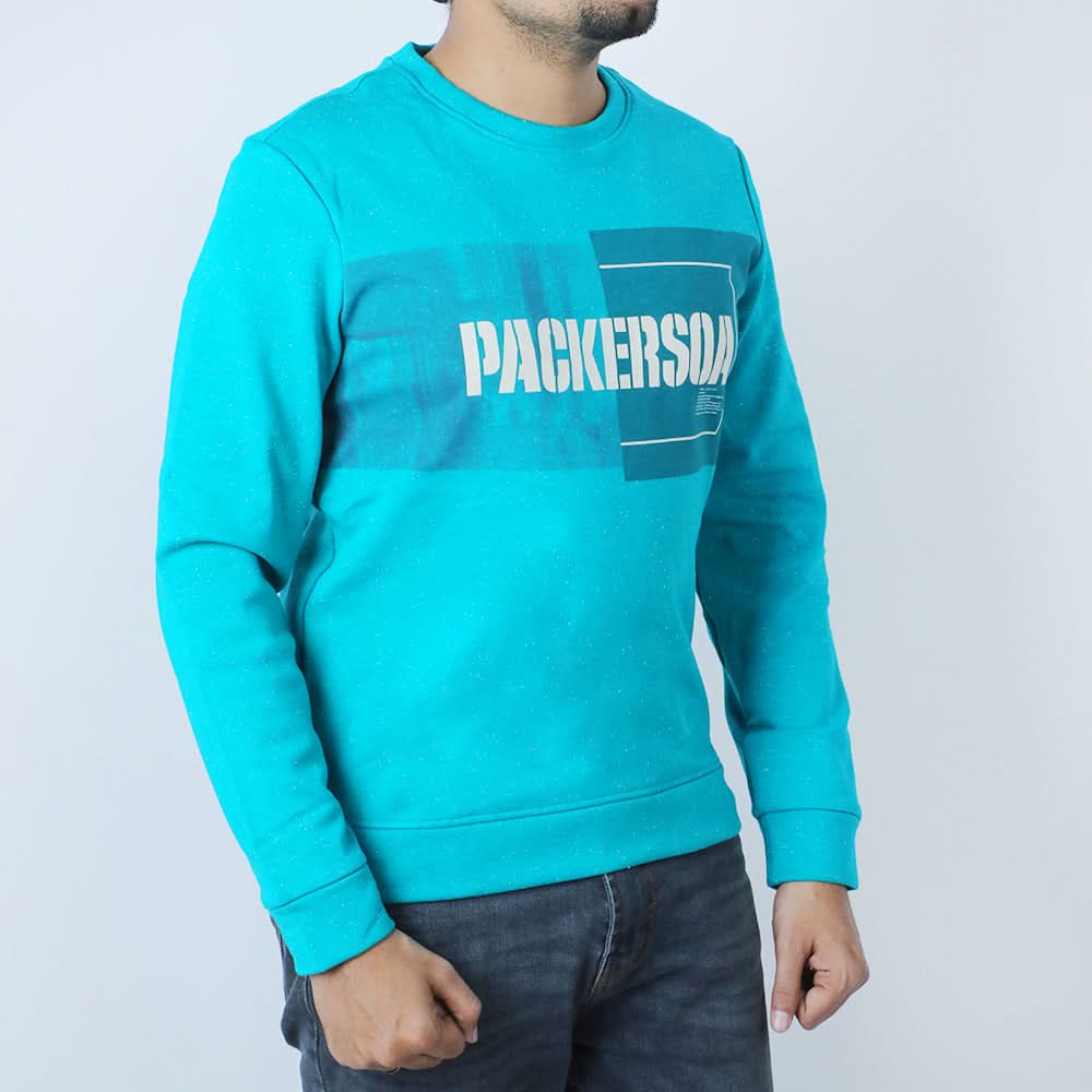 Men's Sweat Shirt - Sea Green, Men's Sweater & Sweat Shirts, Chase Value, Chase Value