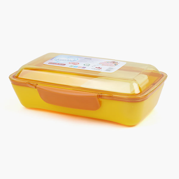 3 Partician Lunch Box - Orange