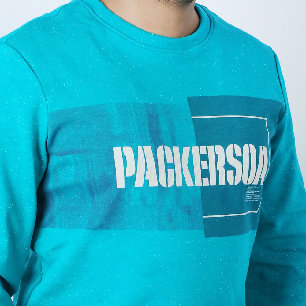 Men's Sweat Shirt - Sea Green, Men's Sweater & Sweat Shirts, Chase Value, Chase Value