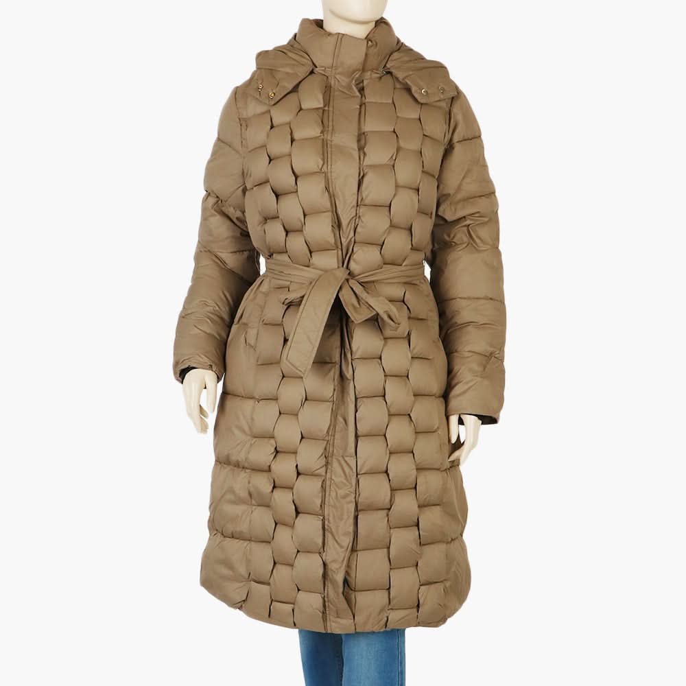 Women's Long Jacket - Brown, Women Jackets, Chase Value, Chase Value