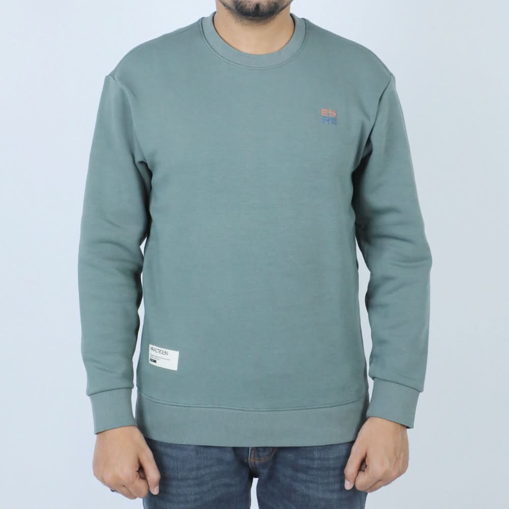 Men's Sweat Shirt - Olive Green, Men's Sweater & Sweat Shirts, Chase Value, Chase Value