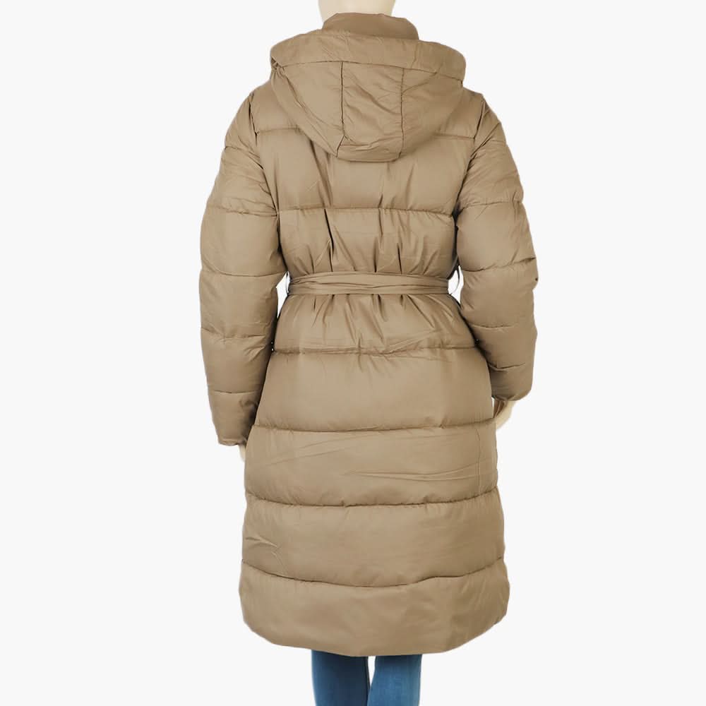 Women's Long Jacket - Brown, Women Jackets, Chase Value, Chase Value