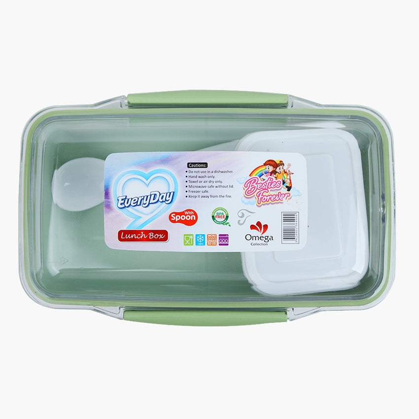 3 Partician Lunch Box - Olive